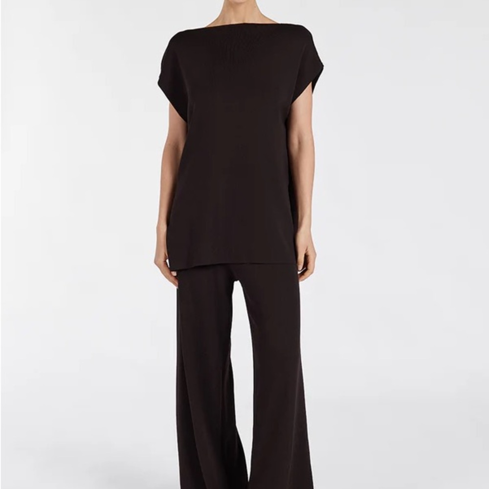 DISSH Black Wide-Leg Jumpsuit Pants